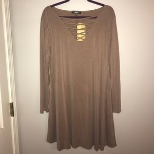 Midi Mocha Andreé by Unit Dress